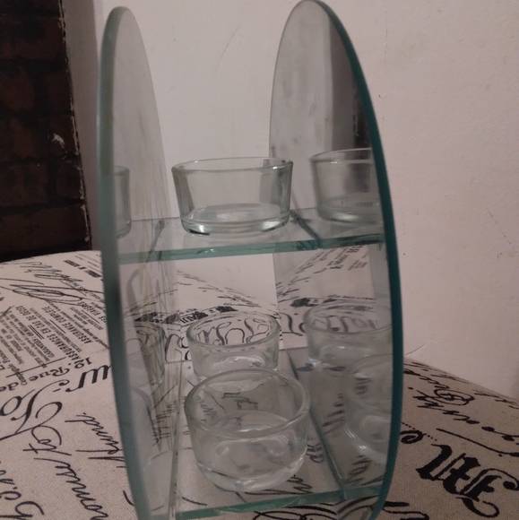 "Blessed" 3-tealight candleholder - Picture 2 of 4